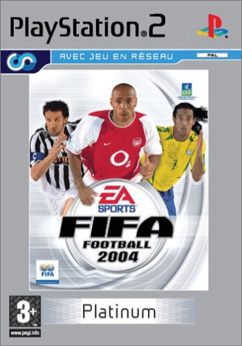 FIFA Football 2004 box art for Playstation 2